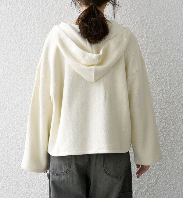 SHIPS any「SHIPS any:〈手洗い可能〉サカリバ フード ショート プルオーバー」|その他|