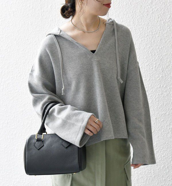 SHIPS any「SHIPS any:〈手洗い可能〉サカリバ フード ショート プルオーバー」|その他|