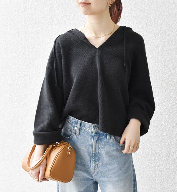 SHIPS any「SHIPS any:〈手洗い可能〉サカリバ フード ショート プルオーバー」|その他|