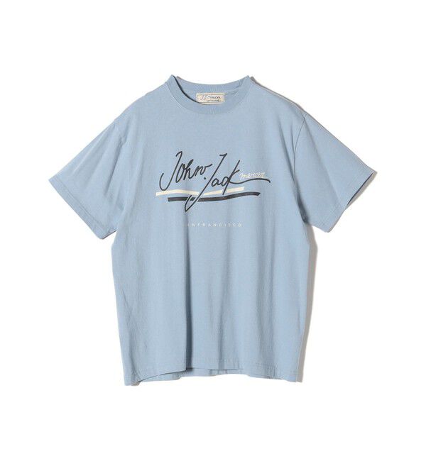 SHIPS for women「J.J.MERCER:〈洗濯機可能〉プリント TEE」|Tシャツ・カットソー|