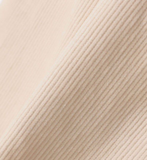 SHIPS any「SHIPS any:〈洗濯機可能〉コーデュロイ フロント ボタン セミワイド パンツ」|その他|