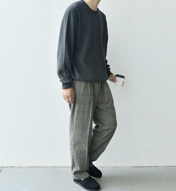 SHIPS any「SHIPS any: 〈手洗い可能〉コットン カシミヤ スウェットライク ニット 24FW◇」|ニット・セーター|