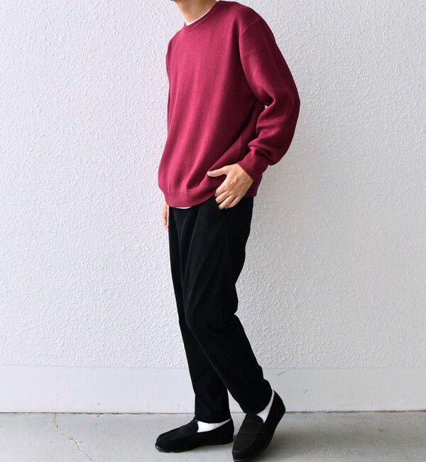 SHIPS any「SHIPS any: 〈手洗い可能〉コットン カシミヤ スウェットライク ニット 24FW◇」|ニット・セーター|