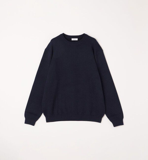 SHIPS any「SHIPS any: 〈手洗い可能〉コットン カシミヤ スウェットライク ニット 24FW◇」|ニット・セーター|