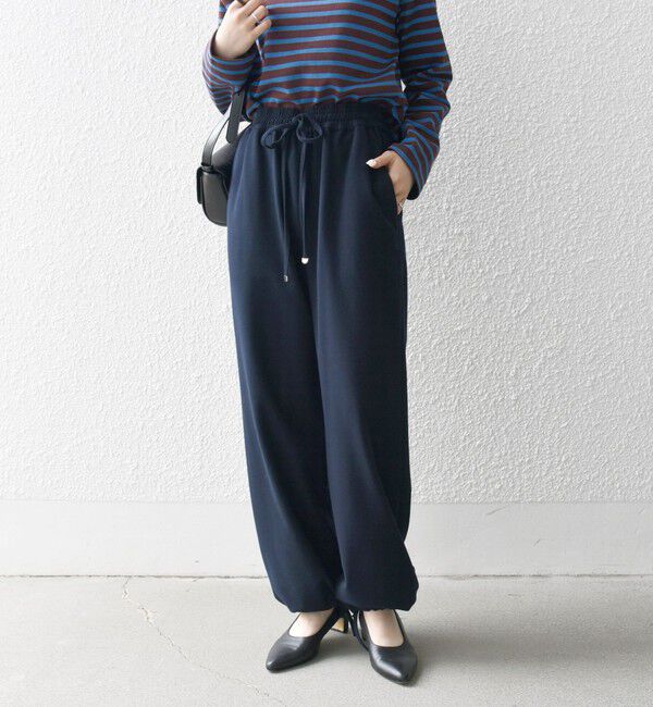 SHIPS any「SHIPS any:〈洗濯機可能〉セミワイド 2WAY ドロスト イージー  パンツ」|その他|