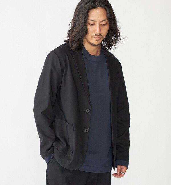 SHIPS「【WEB限定】SHIPS: カルゼ ストレッチ セットアップ (ジャケット＋イージーパンツ)」|スーツ|