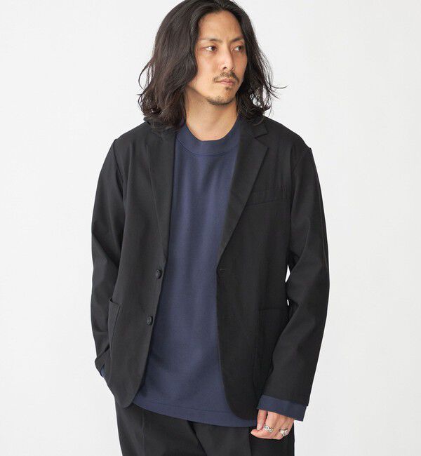 SHIPS「【WEB限定】SHIPS: カルゼ ストレッチ セットアップ (ジャケット＋イージーパンツ)」|スーツ|