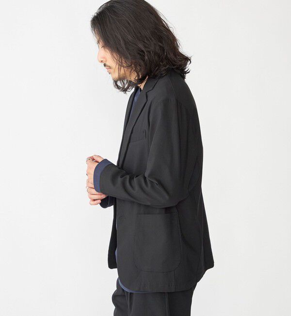 SHIPS「【WEB限定】SHIPS: カルゼ ストレッチ セットアップ (ジャケット＋イージーパンツ)」|スーツ|