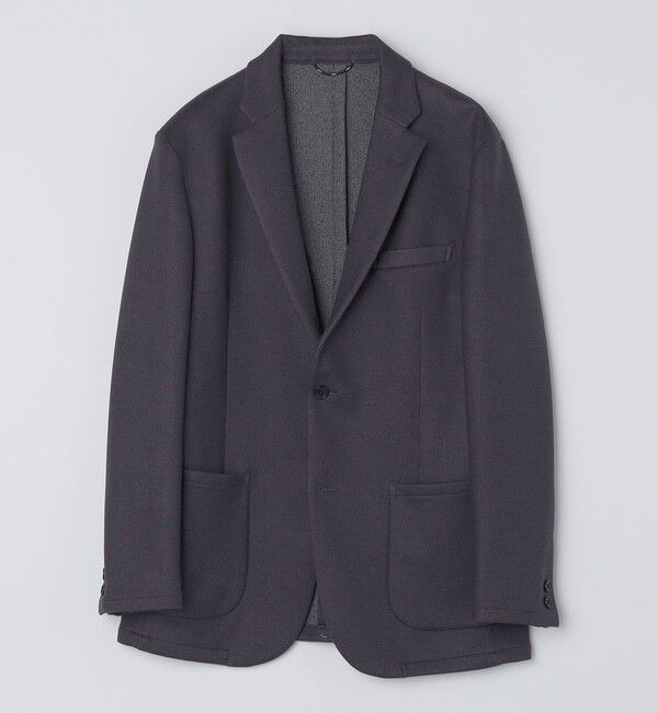 SHIPS「SHIPS: 〈セットアップ対応〉ダウンファブリック 2ボタン ジャケット」|スーツ|ダークグレー