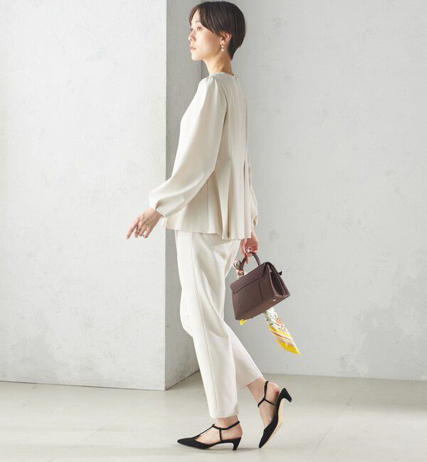 SHIPS for women「ダブル クロス ブラウス（セレモニー対応可）」|シャツ・ブラウス|