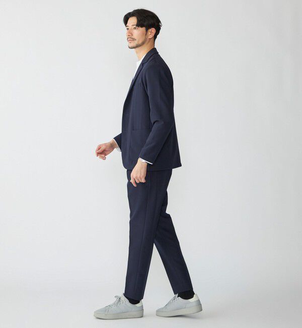 SHIPS「SHIPS:〈手洗い可能〉ダブルクロス セットアップ (ジャケット＋イージーパンツ)」|スーツ|
