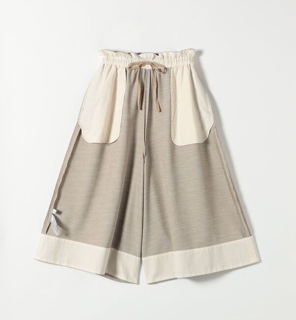 SHIPS any「SHIPS any:〈洗濯機可能〉ドライタッチ ギャザー キュロット パンツ」|その他|