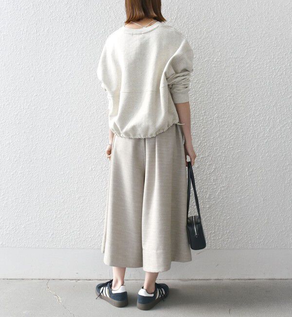 SHIPS any「SHIPS any:〈洗濯機可能〉ドライタッチ ギャザー キュロット パンツ」|その他|