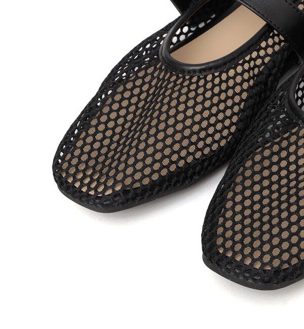 SHIPS any「SHIPS any: メッシュ フラット シューズ」|パンプス|