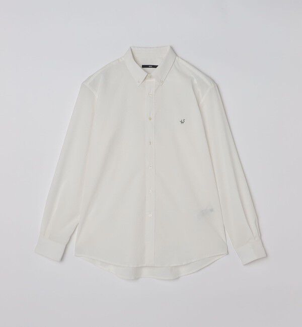 SHIPS「【WEB限定】SHIPS: SOLOTEX(R) DRY ワンポイントロゴ シアサッカー ボタンダウンシャツ」|シャツ・ブラウス|