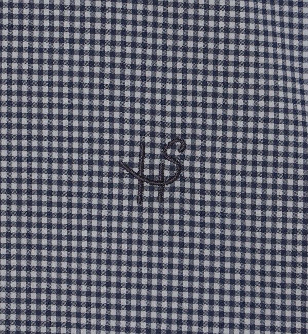 SHIPS「【WEB限定】SHIPS: SOLOTEX(R) DRY ワンポイントロゴ シアサッカー ボタンダウンシャツ」|シャツ・ブラウス|