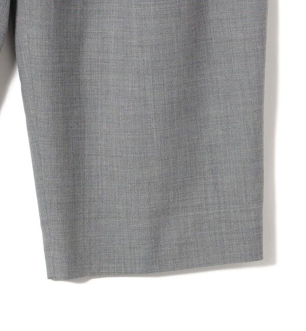 SHIPS for women「SHIPS Primary Navy Label:タック ワイド コクーン パンツ」|スラックス|