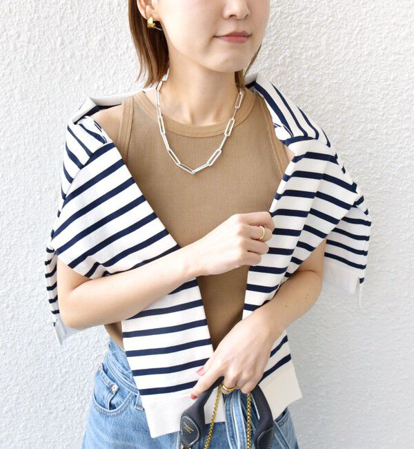 SHIPS for women「アメリカン スリーブ リブ タンクトップ」|タンクトップ|