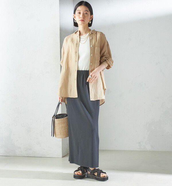 SHIPS for women「【WEB限定】クロス フリル プラット フォーム サンダル」|サンダル|