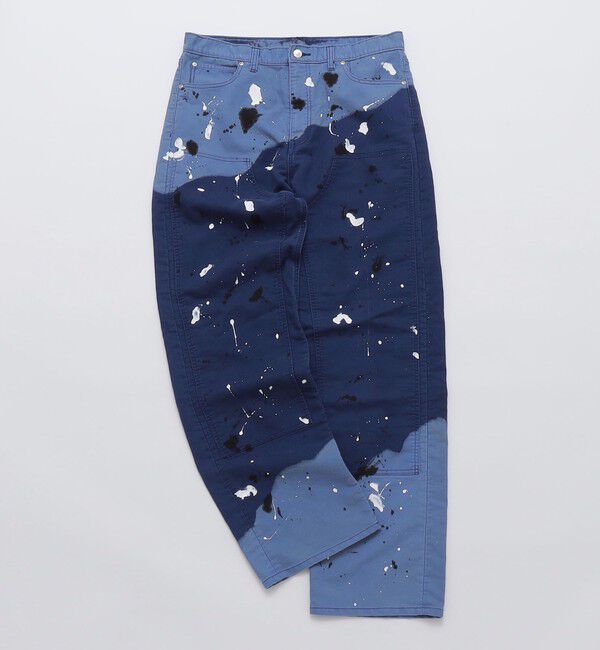 SHIPS「NOMARHYTHM TEXTILE: HAND DYED WORK PANTS」|その他|ブルー