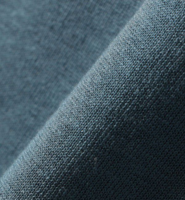 SHIPS for women「SHIPS Primary Navy Label:シルク リネン ハイ ボタン カーディガン」|カーディガン|