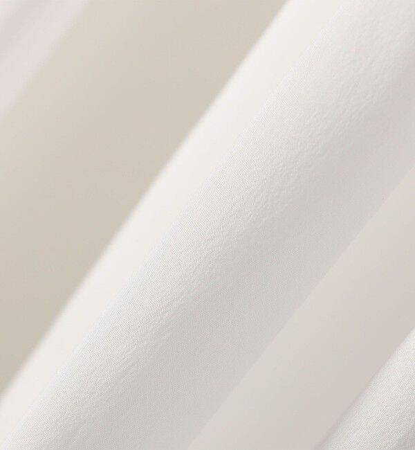 SHIPS for women「〈手洗い可能〉ストレッチ タフタ ウエスト ギャザー ブラウス」|シャツ・ブラウス|