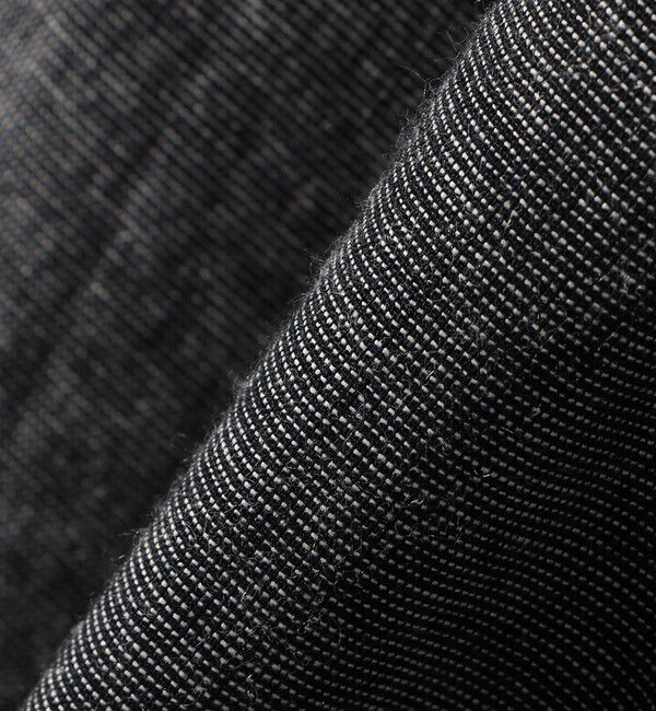 SHIPS for women「〈接触冷感・手洗い可能〉麻混 シャンブレー ウエスト ゴム ワイド パンツ」|その他|