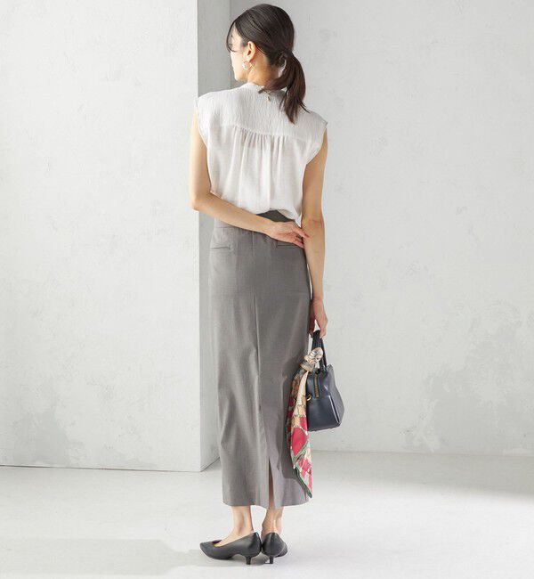 SHIPS for women「〈洗濯機可能〉マルチ ファンクション ロング タイト スカート」|スカート|