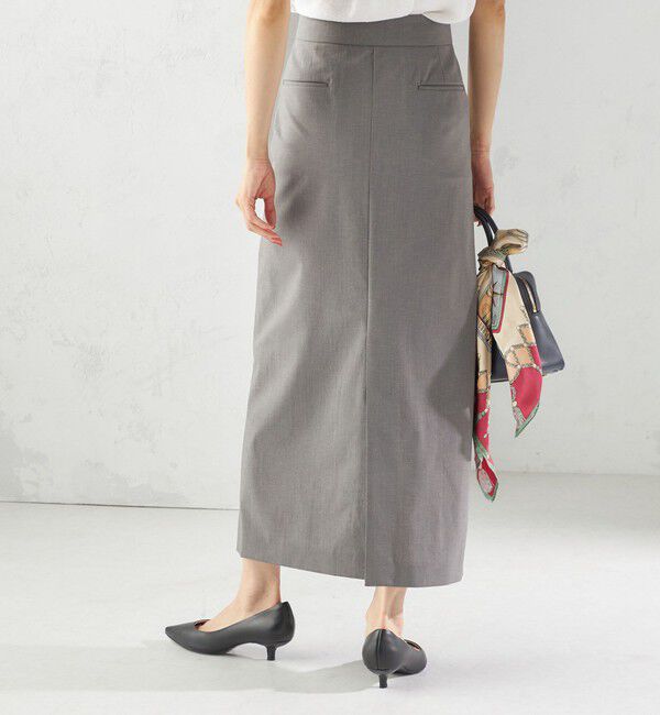SHIPS for women「〈洗濯機可能〉マルチ ファンクション ロング タイト スカート」|スカート|