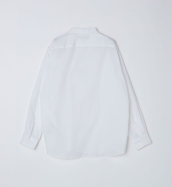 SHIPS「SHIPS: 140S ブロード バンドカラー シャツ」|シャツ・ブラウス|