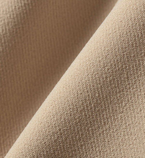 quaranciel「quaranciel:〈洗濯機可能〉ダンボール 裏起毛 ノーカラー コクーン ショート ブルゾン」|ブルゾン・スタジャン|