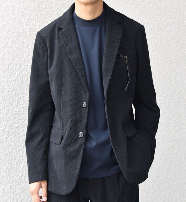 SHIPS any「SHIPS any:〈洗濯機可能〉SOLOTEX(R) コーデュロイ セットアップ ジャケット & イージーパンツ◇」|スーツ|