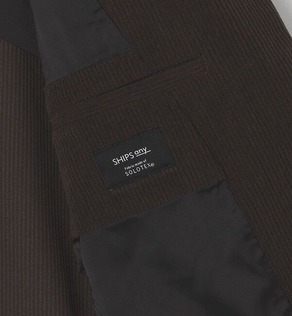 SHIPS any「SHIPS any:〈洗濯機可能〉SOLOTEX(R) コーデュロイ セットアップ ジャケット & イージーパンツ◇」|スーツ|