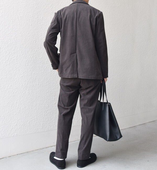 SHIPS any「SHIPS any:〈洗濯機可能〉SOLOTEX(R) コーデュロイ セットアップ ジャケット & イージーパンツ◇」|スーツ|