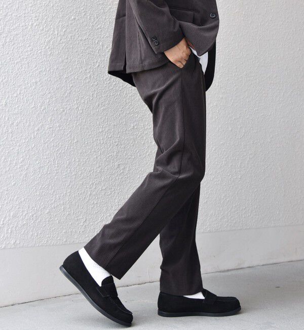 SHIPS any「SHIPS any:〈洗濯機可能〉SOLOTEX(R) コーデュロイ セットアップ ジャケット & イージーパンツ◇」|スーツ|