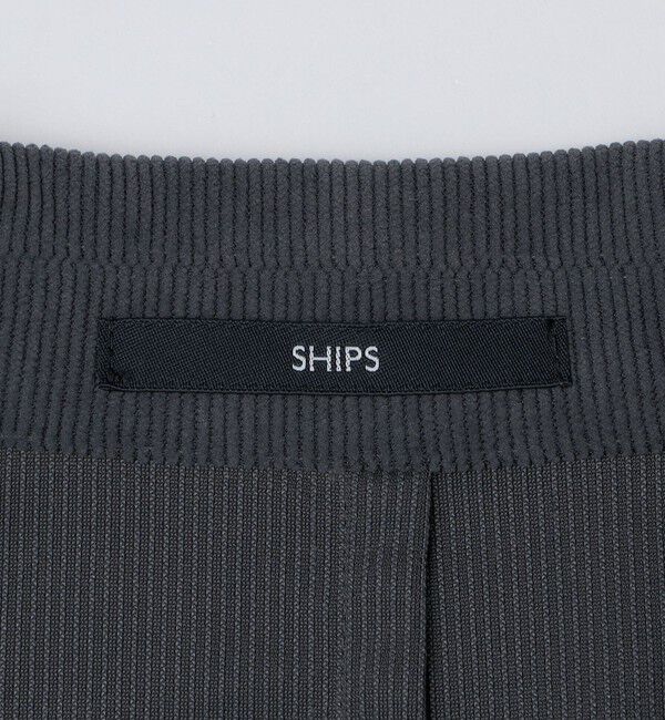 SHIPS「SHIPS:〈手洗い可能〉トリコット コーデュロイ セット アップ」|スーツ|