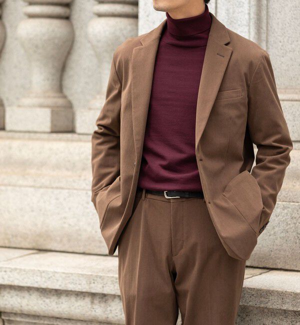 SHIPS「SHIPS:〈手洗い可能〉トリコット コーデュロイ ジャケット (セットアップ対応)」|テーラードジャケット|