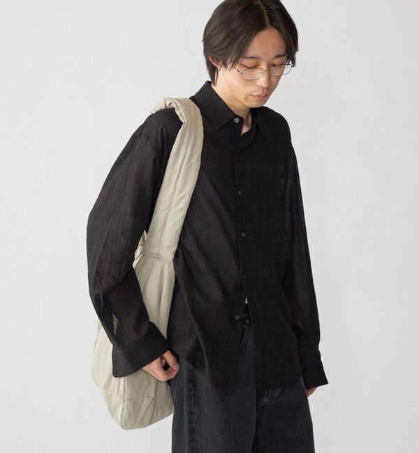 SHIPS「City Ambient Products: レギュラー ボイル チェック ロング スリーブ シャツ」|シャツ・ブラウス|