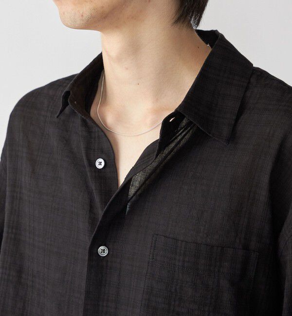 SHIPS「City Ambient Products: レギュラー ボイル チェック ロング スリーブ シャツ」|シャツ・ブラウス|