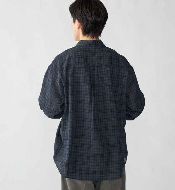 SHIPS「City Ambient Products: レギュラー ボイル チェック ロング スリーブ シャツ」|シャツ・ブラウス|