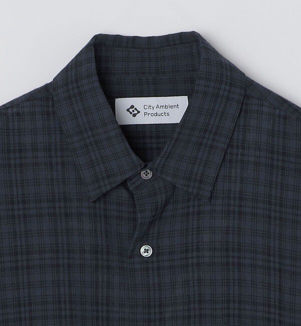 SHIPS「City Ambient Products: レギュラー ボイル チェック ロング スリーブ シャツ」|シャツ・ブラウス|