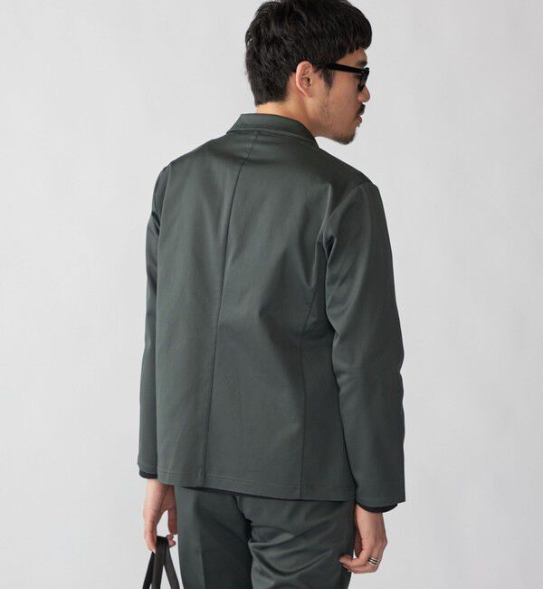 SHIPS「【WEB限定】SHIPS:〈洗濯機可能〉サテンストレッチ セットアップ」|スーツ|