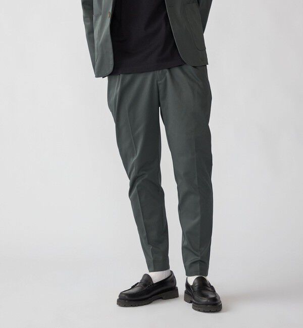 SHIPS「【WEB限定】SHIPS:〈洗濯機可能〉サテンストレッチ セットアップ」|スーツ|