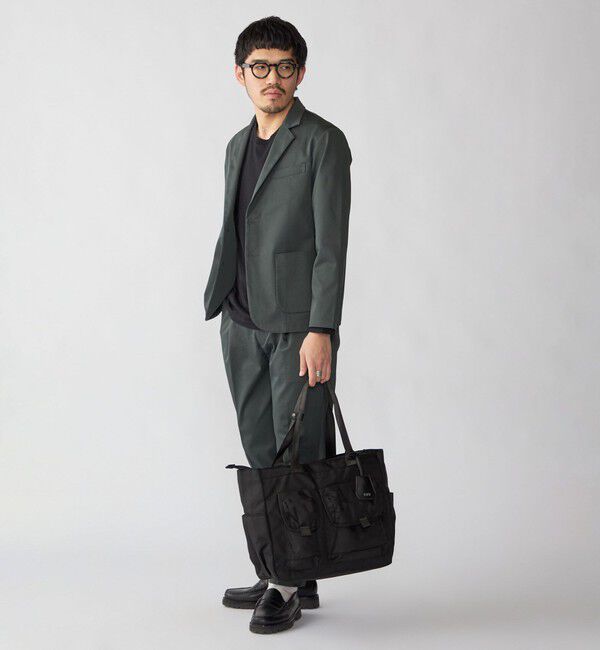 SHIPS「【WEB限定】SHIPS:〈洗濯機可能〉サテンストレッチ セットアップ」|スーツ|