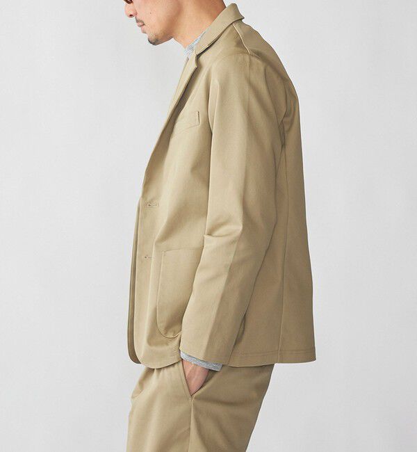 SHIPS「【WEB限定】SHIPS:〈洗濯機可能〉サテンストレッチ セットアップ」|スーツ|