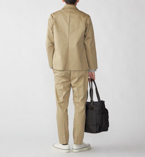 SHIPS「【WEB限定】SHIPS:〈洗濯機可能〉サテンストレッチ セットアップ」|スーツ|