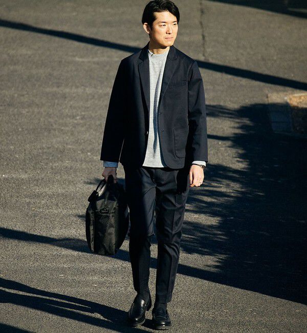 SHIPS「【WEB限定】SHIPS:〈洗濯機可能〉サテンストレッチ セットアップ」|スーツ|