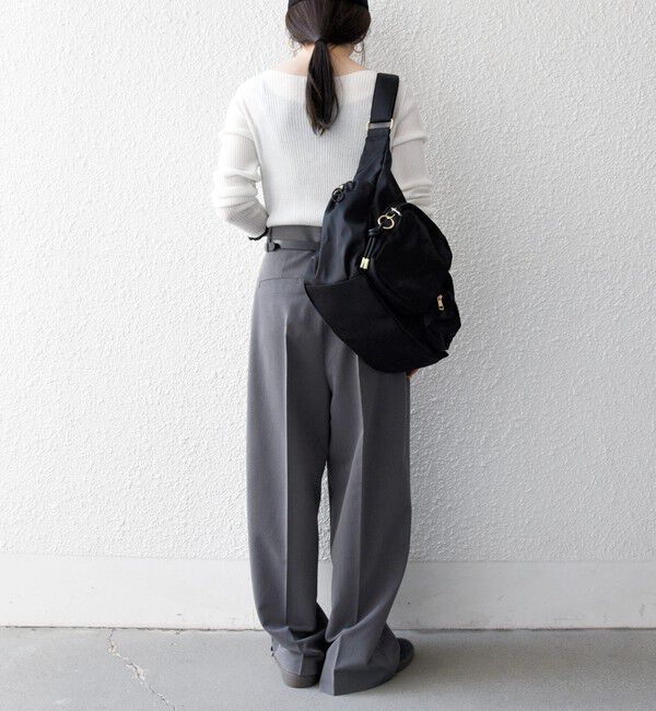 SHIPS any「SHIPS any:〈手洗い可能〉コットン ミックス 配色 リブ ニット プルオーバー」|ニット・セーター|