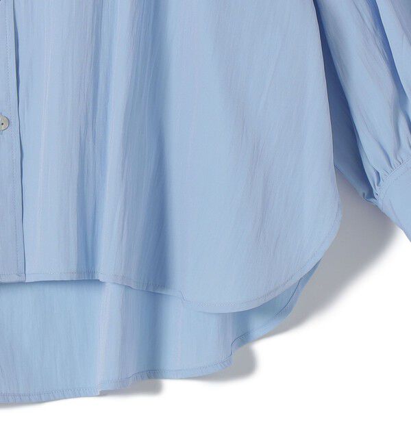 SHIPS for women「〈手洗い可能〉袖 ピンタック 羽織 ブラウス」|シャツ・ブラウス|