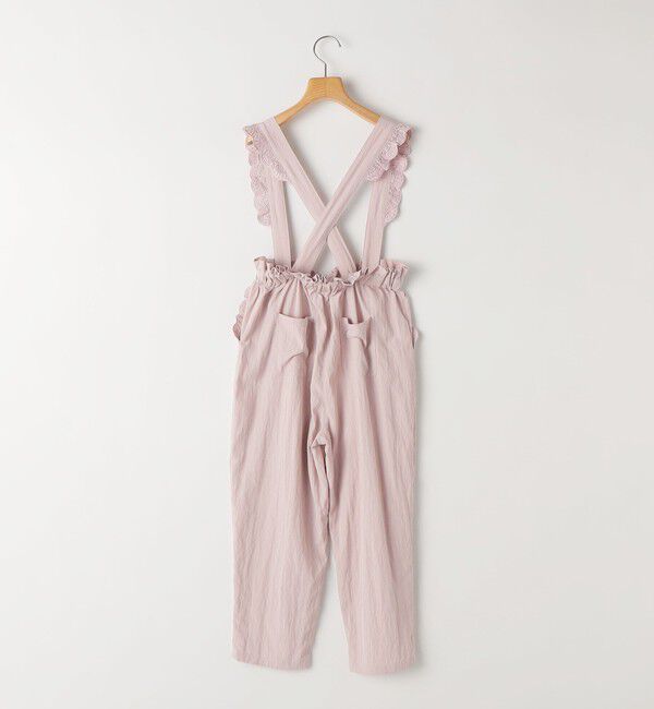SHIPS KIDS「SHIPS KIDS:140～150cm / ショルダー レース ストラップ パンツ」|その他|